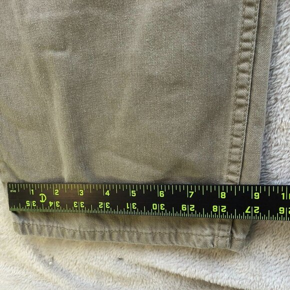 Levi's Mens Pants Size 44x29 Hemmed 559 Khaki Straight Relaxed Classic Casual Po - Picture 4 of 14